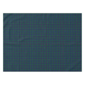 Clan Shaw Green und Royal Blue Scottish Tartan Tischdecke (Vorderseite (Horizontal))