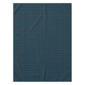 Clan Shaw Green und Royal Blue Scottish Tartan Tischdecke (Vorderseite)