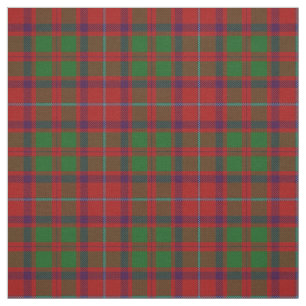 Clan-Shaw schottischer Tartan-kariertes Gewebe Stoff