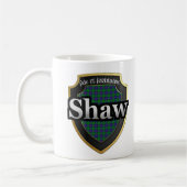 Clan Shaw Scottish Dynsty Tartan Tasse Cups (Links)