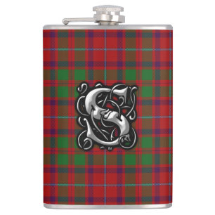 Clan Shaw Tartan Old Scotland Flask Flachmann
