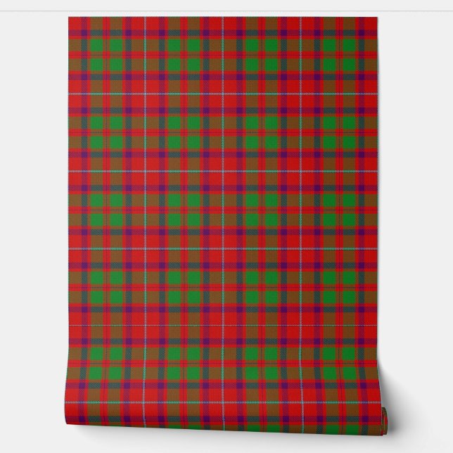 Clan Shaw Tartan Tapete (Abrollen)