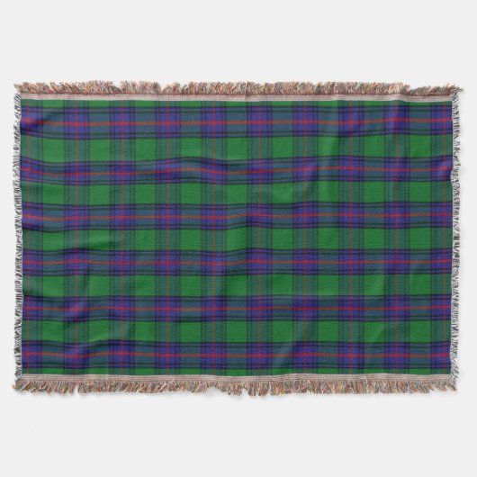 Clan-ShawTartan Decke (Vorderseite)
