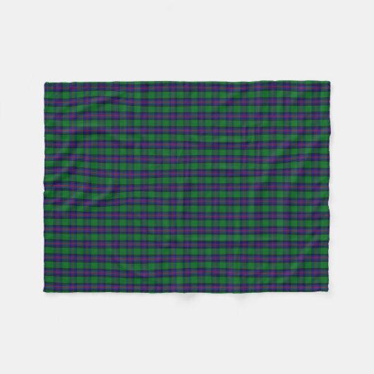 Clan-ShawTartan Fleecedecke (Vorderseite (Horizontal))