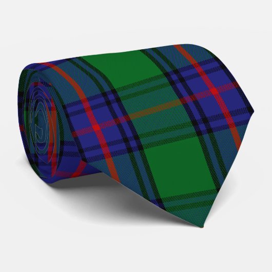 Clan-ShawTartan Krawatte (Gerollt)