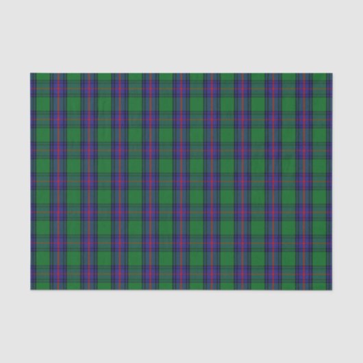 Clan-ShawTartan Seidenpapier (Vorderseite)