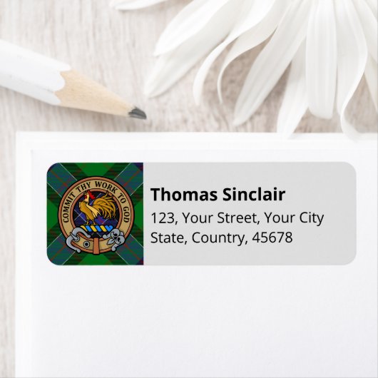 Clan Sinclair Hunting Tartan (Insitu)