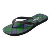 Clan Sinclair Hunting Tartan Badesandalen (Schrägansicht)
