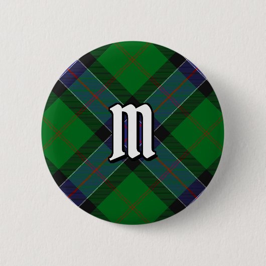 Clan Sinclair Hunting Tartan Button (Vorderseite)