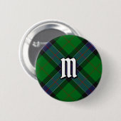 Clan Sinclair Hunting Tartan Button (Vorne & Hinten)