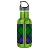 Clan Sinclair Hunting Tartan Edelstahlflasche (Rückseite)