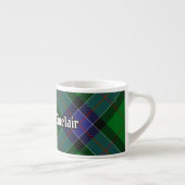 Clan Sinclair Hunting Tartan Espressotasse (Rechts)