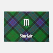 Clan Sinclair Hunting Tartan Fußmatte (Vorderseite)