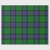 Clan Sinclair Hunting Tartan Geschenkpapier (Flach)