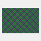 Clan Sinclair Hunting Tartan Geschenkpapier Set (Vorderseite 3)