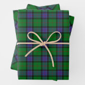 Clan Sinclair Hunting Tartan Geschenkpapier Set (Beispiel)