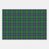 Clan Sinclair Hunting Tartan Geschenkpapier Set (Vorderseite)