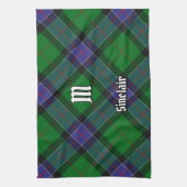 Clan Sinclair Hunting Tartan Geschirrtuch (Vertikal)