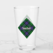 Clan Sinclair Hunting Tartan Glas (Rückseite)