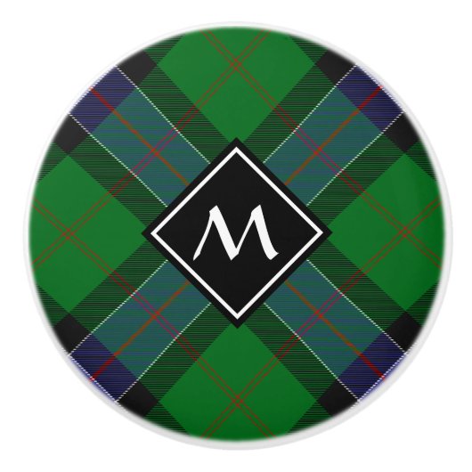 Clan Sinclair Hunting Tartan Keramikknauf (Vorderseite)