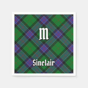 Clan Sinclair Hunting Tartan Serviette