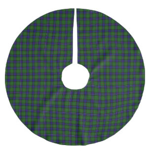 Clan Sinclair Polyester Weihnachtsbaumdecke