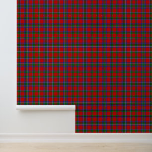 Clan Sinclair Red Tartan Tapete