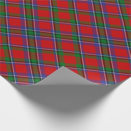 Clan Sinclair Tartan Geschenkpapier (Ecke)