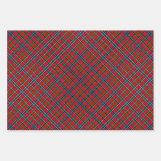Clan Sinclair Tartan Geschenkpapier Set (Vorderseite 2)