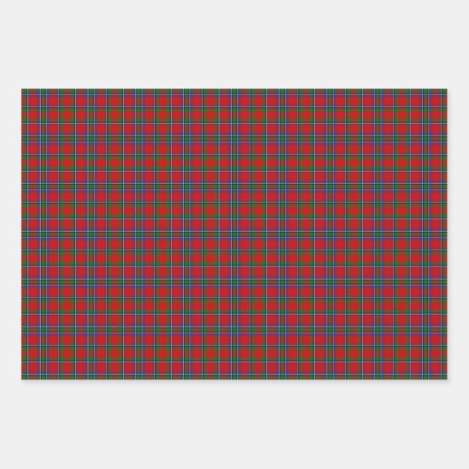 Clan Sinclair Tartan Geschenkpapier Set (Vorderseite)
