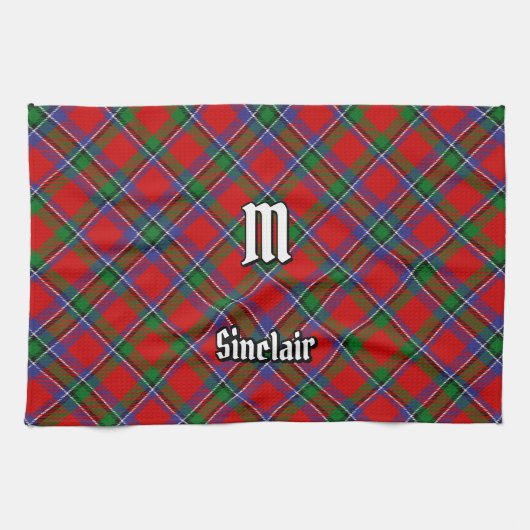 Clan Sinclair Tartan Geschirrtuch (Horizontal)