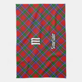 Clan Sinclair Tartan Geschirrtuch (Vertikal)