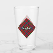 Clan Sinclair Tartan Glas (Rückseite)