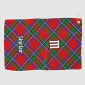 Clan Sinclair Tartan Golfhandtuch (Horizontal)