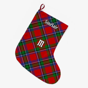 Clan Sinclair Tartan Großer Weihnachtsstrumpf