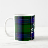 Clan Sinclair Tartan individuell anpassbar Kaffeetasse (Links)