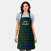 Clan Sinclair Tartan individuell anpassbar Schürze (Getragen)