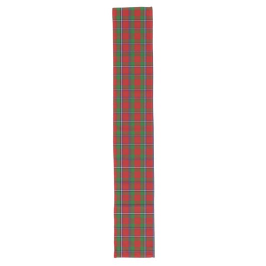 Clan Sinclair Tartan Kariert Großer Tischläufer (Vorderseite)