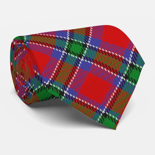 Clan Sinclair Tartan Krawatte (Gerollt)
