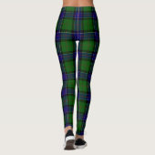 Clan Sinclair Tartan Leggings (Rückseite)