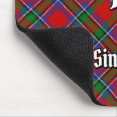 Clan Sinclair Tartan Mousepad (Ecke)