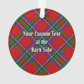 Clan Sinclair Tartan Ornament (Rückseite)