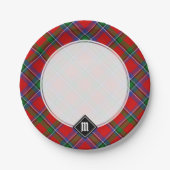 Clan Sinclair Tartan Pappteller (Vorderseite)