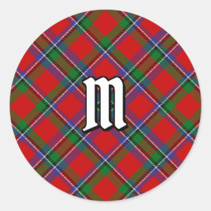 Clan Sinclair Tartan Runder Aufkleber