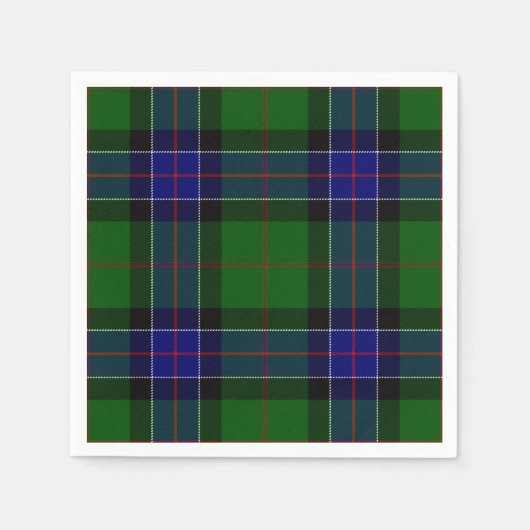 Clan Sinclair Tartan Serviette (Vorderseite)