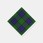 Clan Sinclair Tartan Serviette (Ecke)