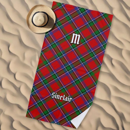 Clan Sinclair Tartan Strandtuch