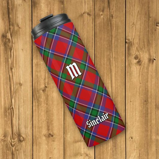 Clan Sinclair Tartan Thermosbecher