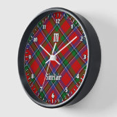 Clan Sinclair Tartan Uhr (Winkel)