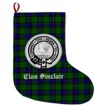 Clan Sinclair Wappen Abzeichen & Tartan individuel